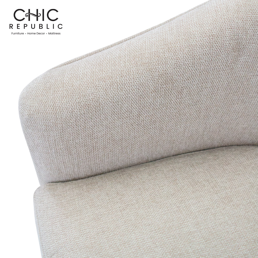 โซฟา 1 ที่นั่ง CHIC REPUBLIC รุ่น RORY/1 สีน้ำตาลอ่อน_5