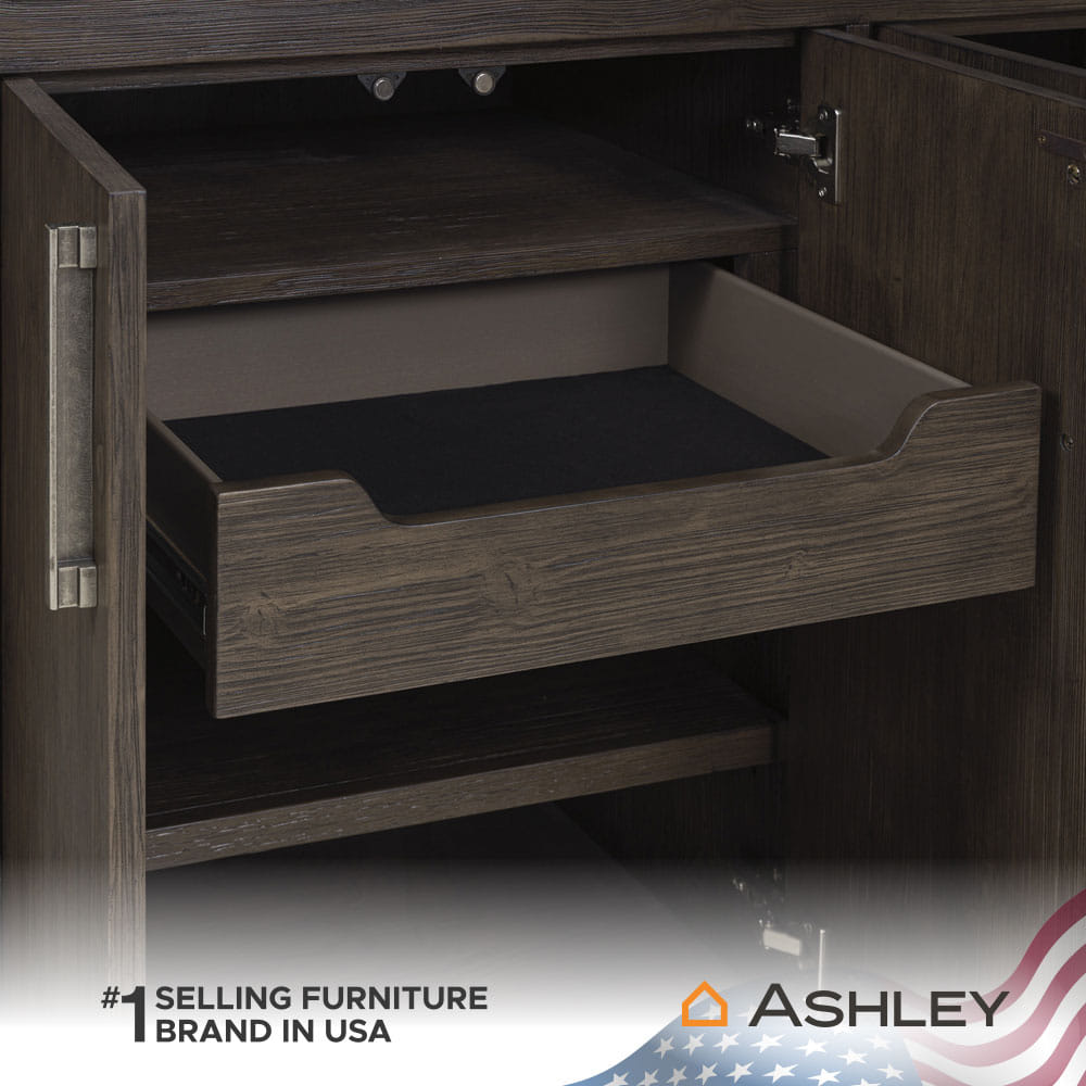 ตู้อเนกประสงค์ ASHLEY FURNITURE HOMESTORE รุ่น NEO/152 สีน้ำตาลเข้ม_6