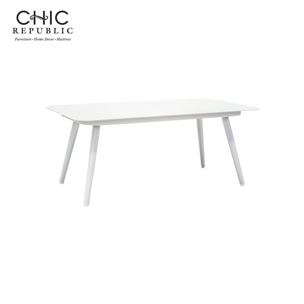 ชุดโซฟาสนาม 4 ที่นั่ง พร้อมโต๊ะกลาง CHIC REPUBLIC รุ่น LUKA/4 สีขาว_6