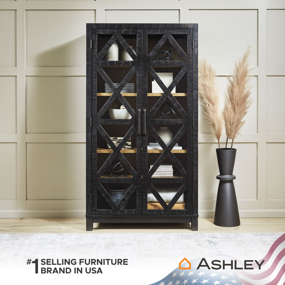 ตู้อเนกประสงค์ ASHLEY FURNITURE HOMESTORE รุ่น CHRISTOP/106 สีดำ_8