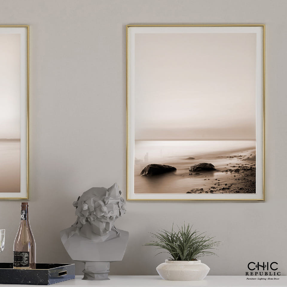 ภาพติดฝาผนัง CHIC REPUBLIC รุ่น LONELY-B/50X70 สีไม้ธรรมชาติ/หลากสี_5