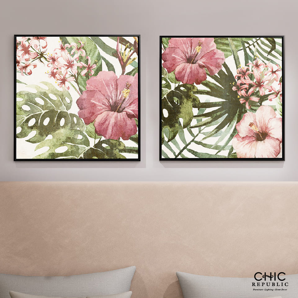 ภาพติดฝาผนัง CHIC REPUBLIC รุ่น FANTASY FOREST-A/60X60 สีดำ/หลากสี_5