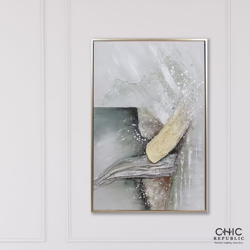 ภาพติดฝาผนัง CHIC REPUBLIC รุ่น JANSEN/70X100 สีทอง/หลากสี_5