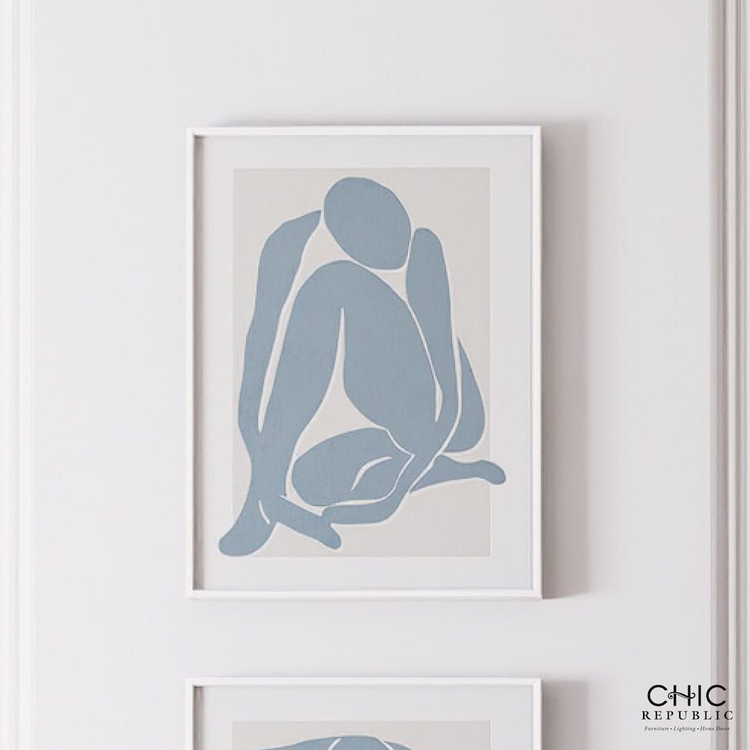 ภาพติดฝาผนัง CHIC REPUBLIC รุ่น HESET-B/45X60 สีขาว/หลากสี_5