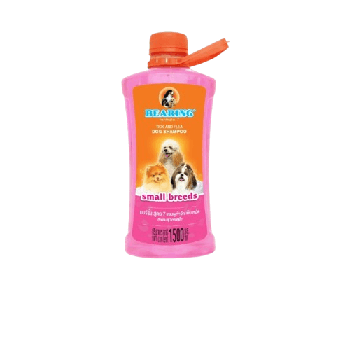 แชมพูกำจัดเห็บหมัดสำหรับสุนัข BEARING สูตร TICK & FLEA ขนาด 1500ML สำหรับสุนัขพันธ์ุเล็ก_0