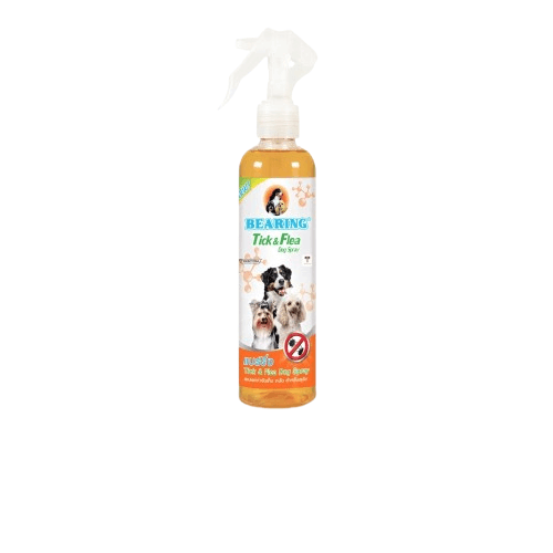 สเปรย์กำจัดเห็บหมัดสำหรับสุนัข BEARING สูตร TICK & FLEA DOG ขนาด 250ML_0