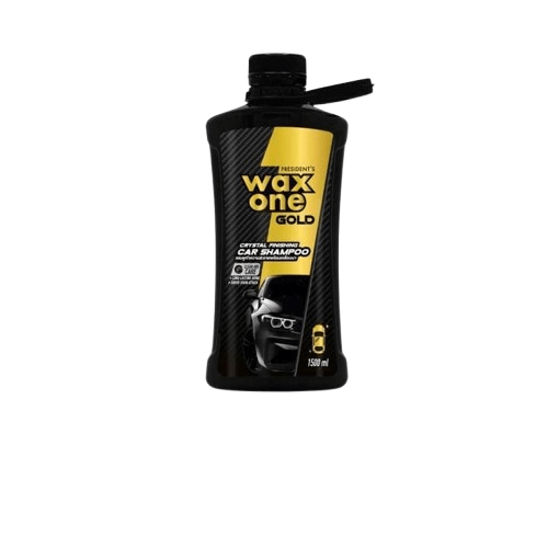 แชมพูล้างพร้อมเคลือบเงารถยนต์ WAXONE รุ่น PRESIDENT'S WAXONE GOLD CRYSTAL FINISHING CAR SHAMPOO ขนาด 1500ML