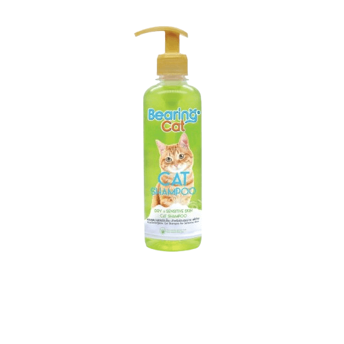 แชมพูแมว BEARING CAT สูตรอ่อนโยน ขนาด 350ML สำหรับแมวผิวแห้งและผิวบอบบาง_1