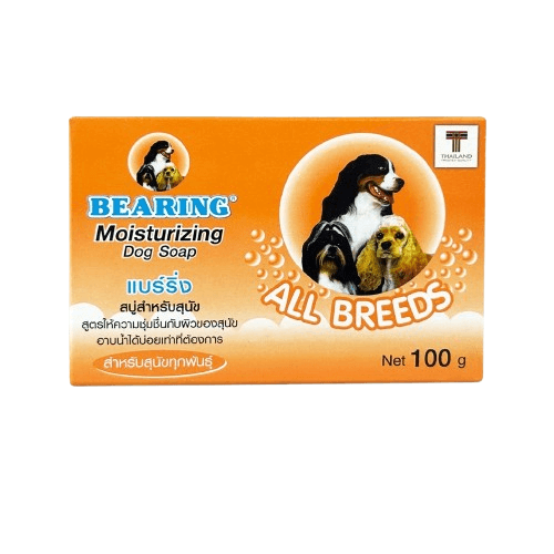 แชมพูสุนัข แบบก้อน BEARING สูตรให้ความชุ่มชื้น สำหรับสุนัขทุกสายพันธุ์ ขนาด 100 G._1