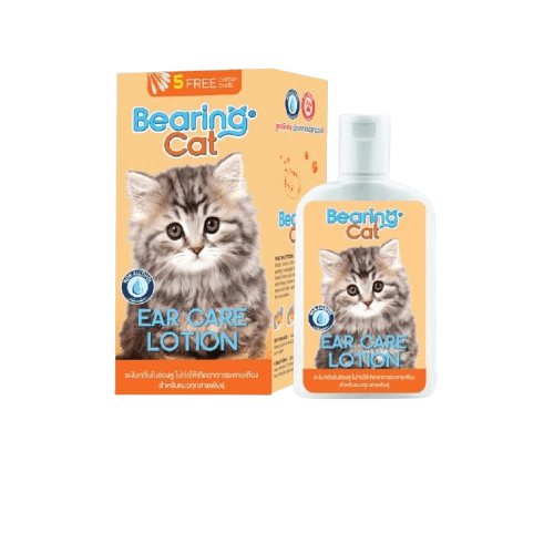 โลชั่นเช็ดหูแมว BEARING CAT สูตร EAR CARE LOTION FOR CAT ขนาด 100ML_1