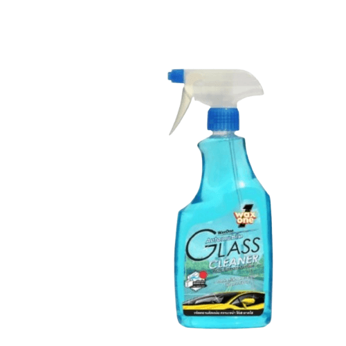น้ำยาเช็ดกระจกรถยนต์ WAX ONE รุ่น AUTOMOBILE GLASS CLEANER ขนาด 600ML_1