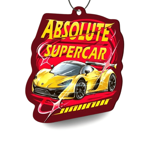 แผ่นน้ำหอมปรับอากาศในรถยนต์ WAX ONE รุ่นPRESIDENT'S WAXONE GOLD AIR FRESHENER ขนาด 13G กลิ่น ABSOLUTE SUPERCAR_1