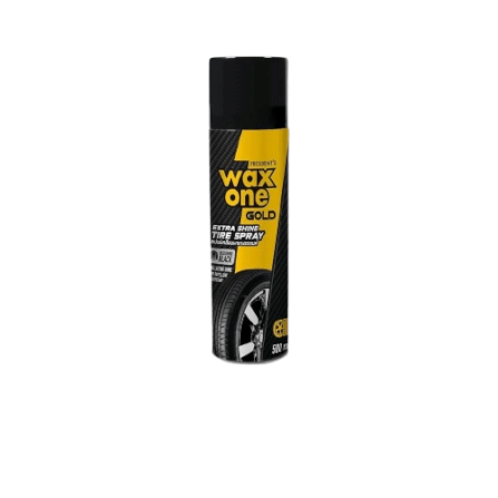 สเปรย์เคลือบเงายางรถยนต์ WAX ONE รุ่น EXTRA SHINE TIRE ขนาด 500ML_0
