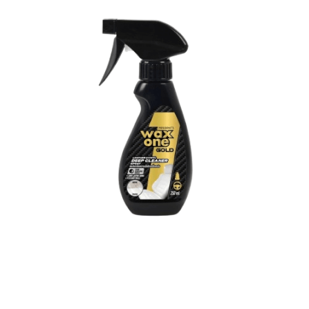 สเปรย์ขจัดคราบฝังลึกเครื่องหนัง WAX ONE รุ่น WAXONE GOLD LEATHER & VINYL DEEP CLEANER ขนาด 250ML_0