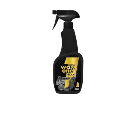 สเปรย์กำจัดคราบเบาะผ้าและพรมรถ WAX ONE รุ่น WAXONE GOLD FABRIC CLEANER ขนาด 600ML_0