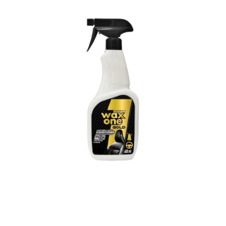 สเปรย์เคลือบเงาเบาะหนังรถยนต์ WAX ONE รุ่น PRESIDENT'S WAXONE GOLD LEATHER & VINYI CONDITIONER ขนาด 600ML_1