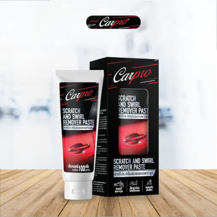 ครีมลบรอยขนแมวสำหรับรถยนต์ WAX ONE รุ่น SCRATCH & SWIRL REMOVER PASTE 100G_2