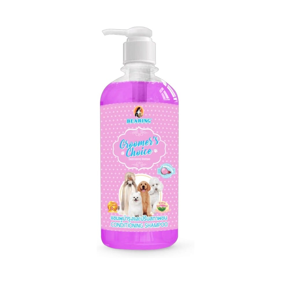 แชมพูผสมครีมนวดสำหรับสุนัข BEARING สูตร GROOMER’S CHOICE ขนาด 450ML กลิ่น BUBBLE GUM_0