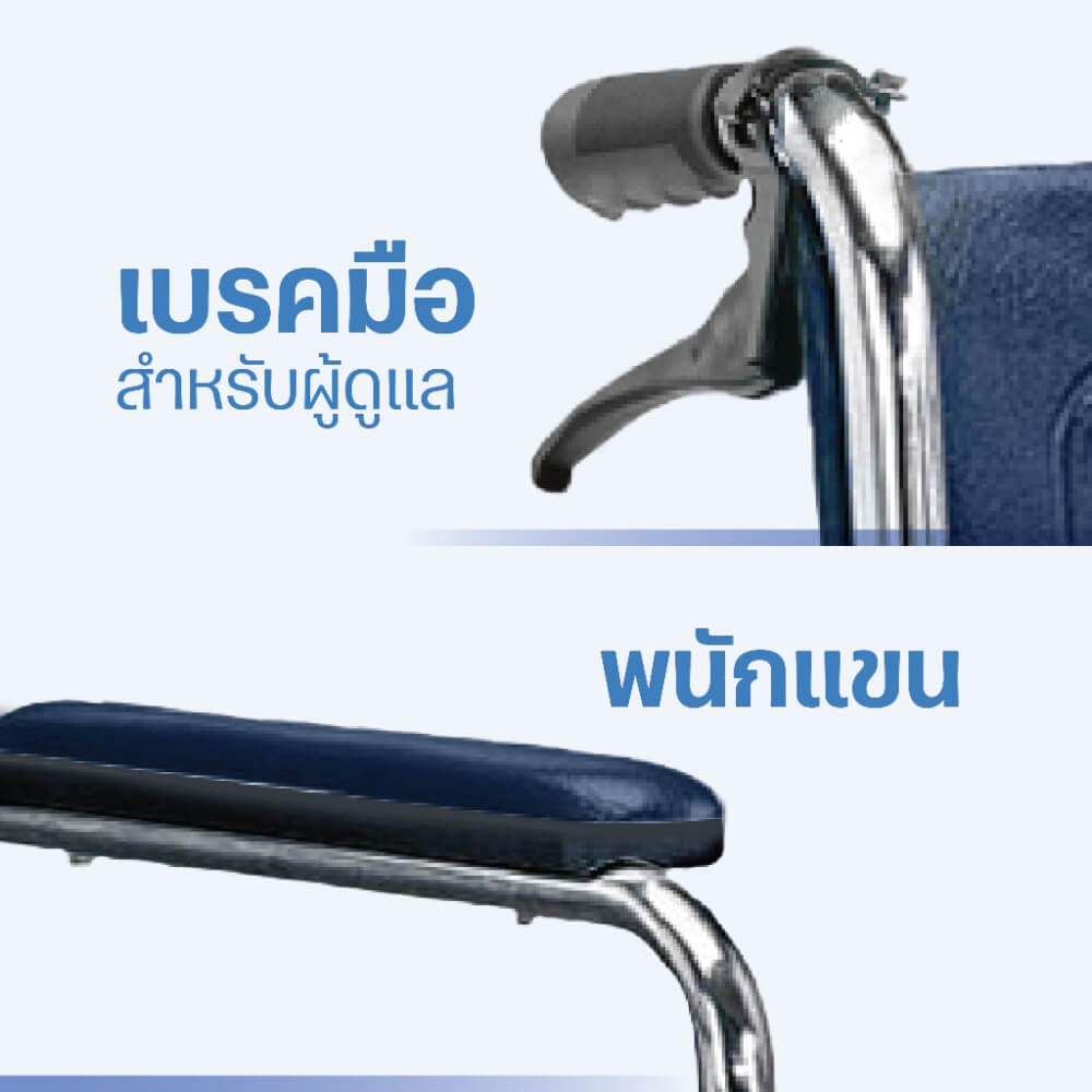 รถเข็น CLOVER C-WC281  เหล็ก กรมท่า