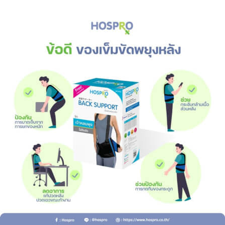 เข็มขัดพยุงหลัง HOSPRO AFT-NY001 XXL_2