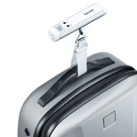 เครื่องชั่งน้ำหนักกระเป๋าเดินทาง Beurer รุ่น LS 10 สีเงิน_6