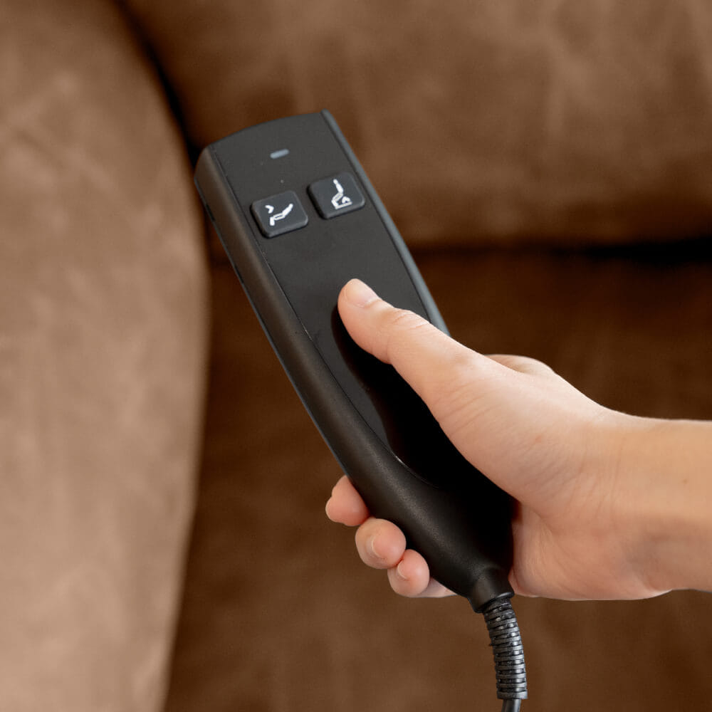 เก้าอี้พักผ่อน ปรับลุก-นั่ง DEVILBISS RELAX TOUCH ERGO รุ่น SINGLE MOTOR สีน้ำตาล_7