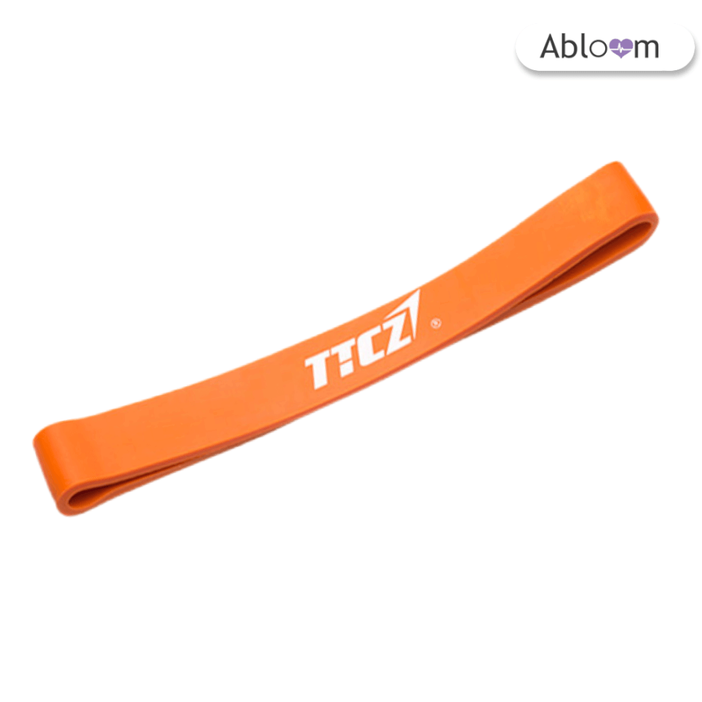 ยางยืด ออกกำลังกายแบบวงกลม  ABLOOM  0150029004012  แรงต้าน 30-80 LB ส้ม
