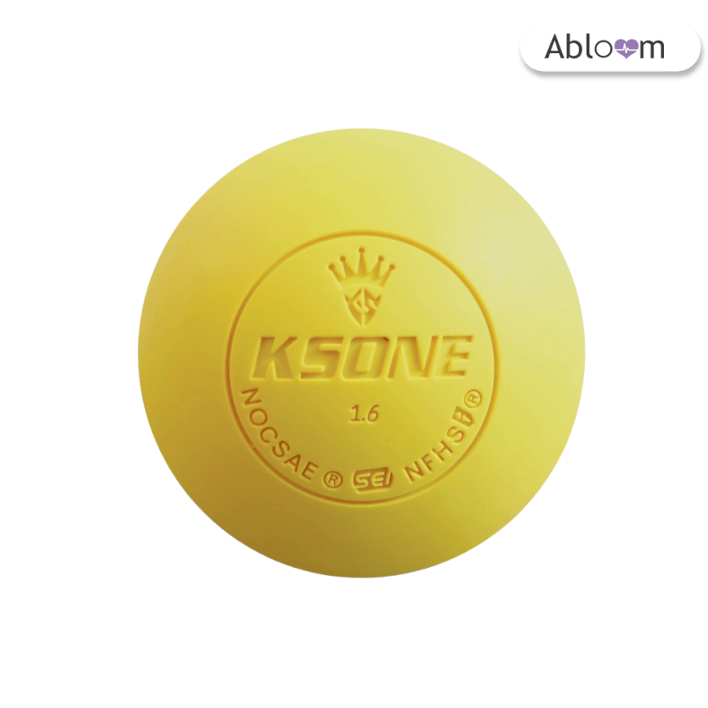 ลูกบอลนวด ABLOOM รุ่น 0140009008017 สีเหลือง คลายกล้ามเนื้อ