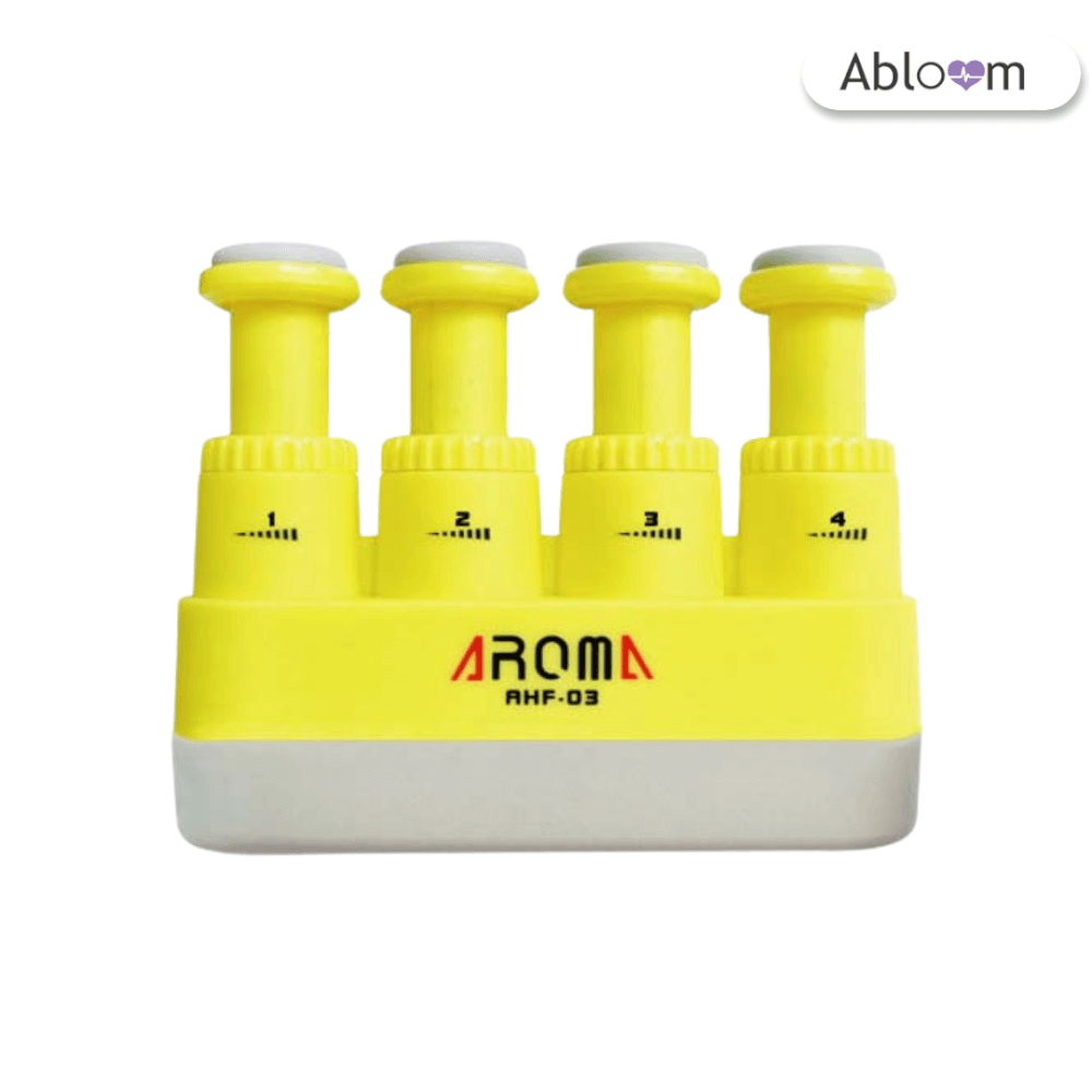 อุปกรณ์บริหารนิ้วมือ  ABLOOM รุ่น 0060001007019 สีเหลือง