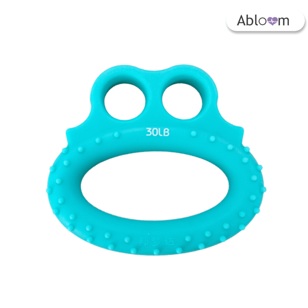 ซิลิโคนบริหารมือทรงแหวน ABLOOM  รุ่น 0060008018018 สีฟ้า 30 ปอนด์