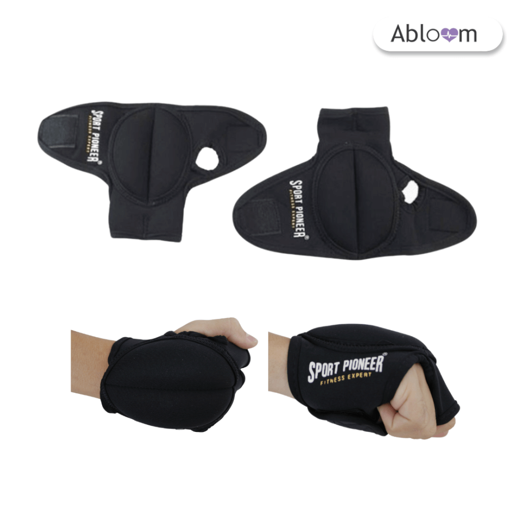 ถุงมือทราย ABLOOM รุ่น 0130033004017 สีดำ(น้ำหนักข้างละ 500 ก)