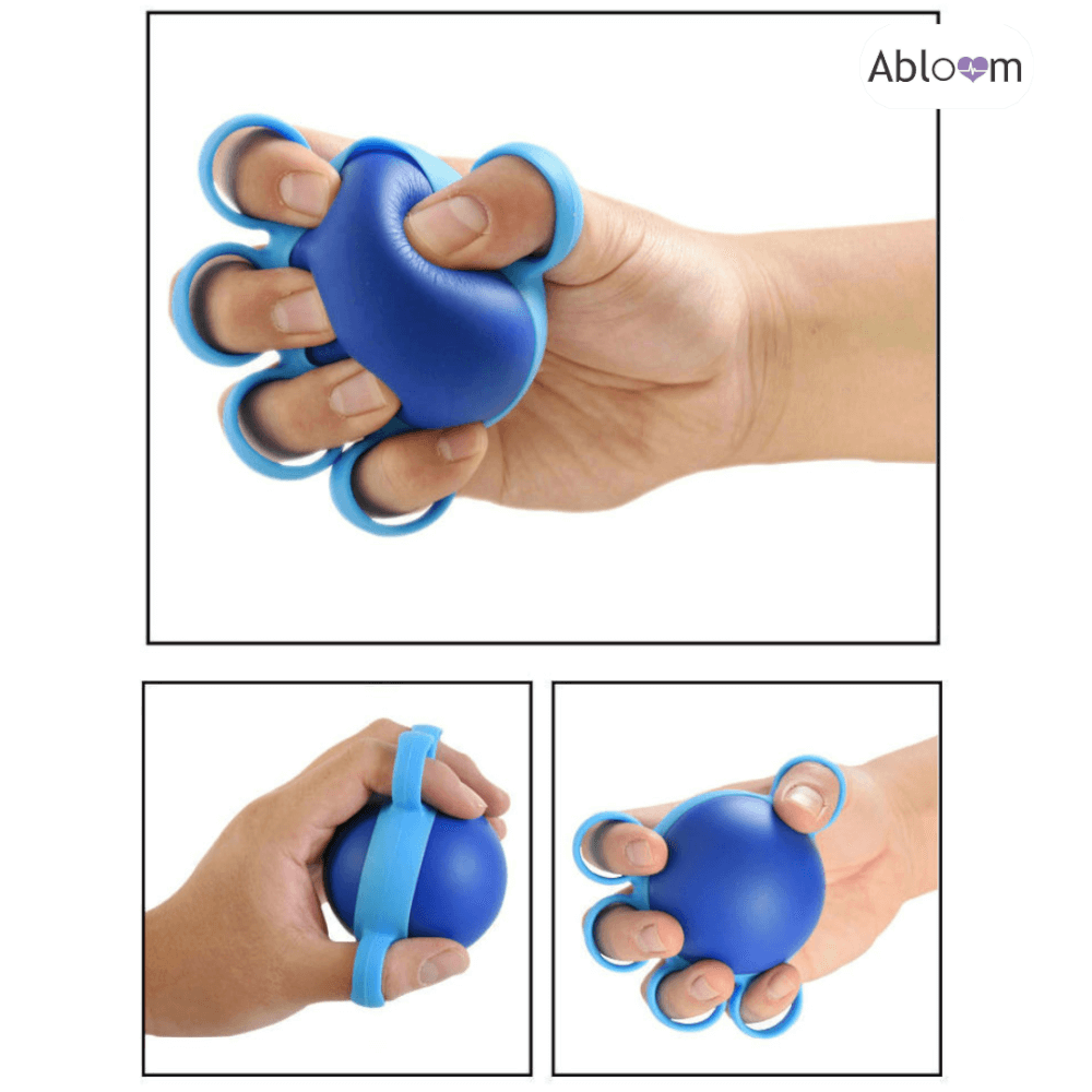 ลูกบอลบริหารมือ แบบสวมนิ้ว  ABLOOM  0060017001018_คละสี_2