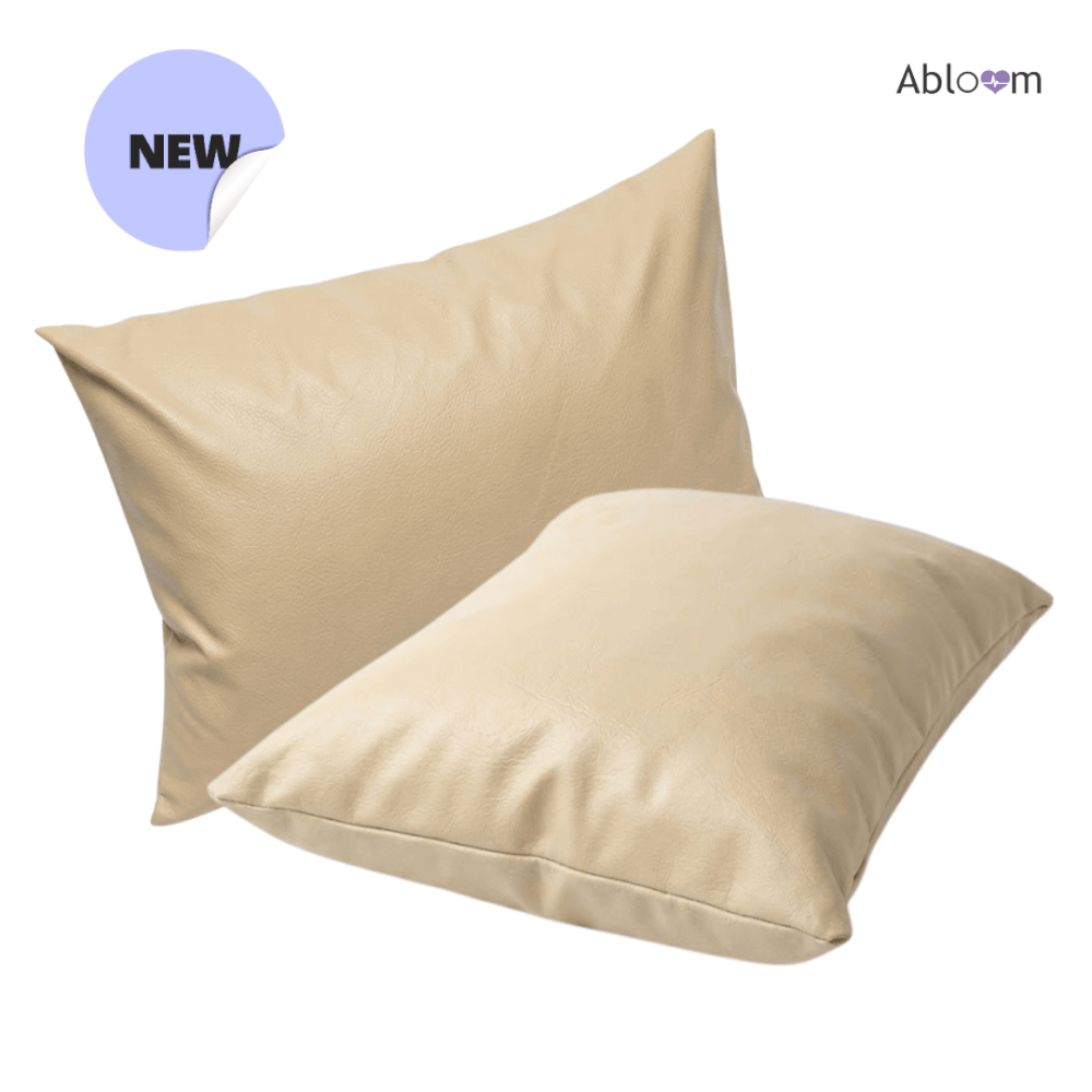 หมอนนอนผู้ป่วย ใยสังเคราะห์ ABLOOM_สีเบจ_2