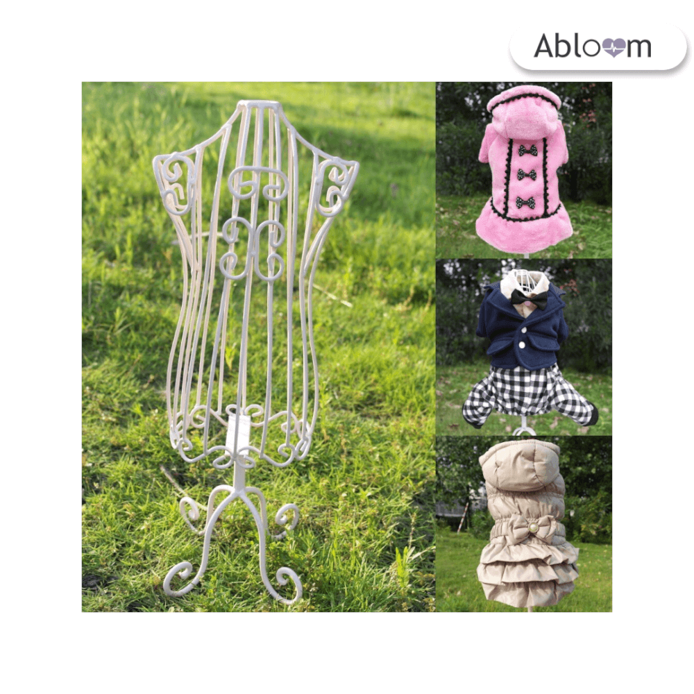 หุ่นแขวนชุดสัตว์เลี้ยง ABLOOM  0110013003018 สีขาว