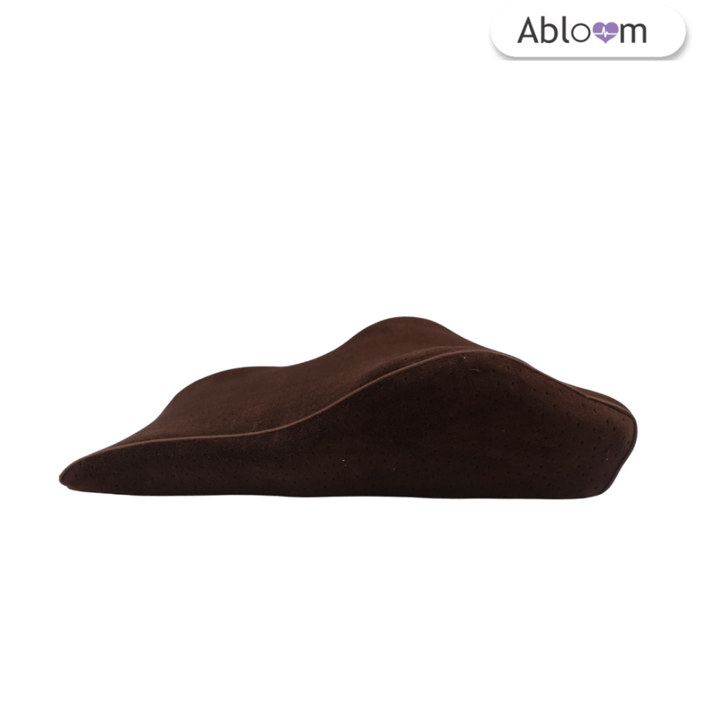 แพ็คคู่ เบาะรองหลัง เมมโมรี่โฟม ABLOOM_สีน้ำตาล