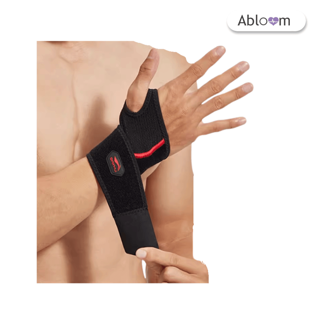 สายรัดข้อมือกีฬา ABLOOM 0200010004016 รุ่นมีช่องสอดนิ้ว