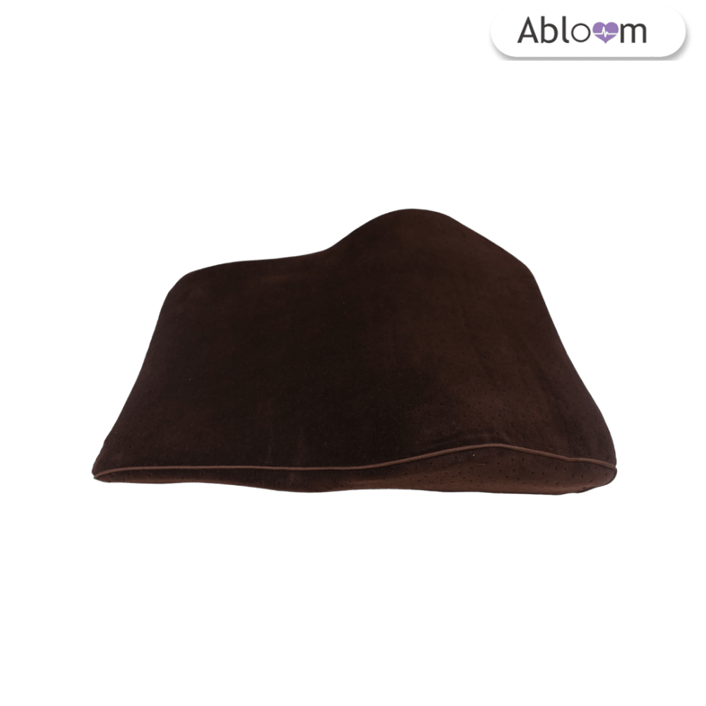 แพ็คคู่ เบาะรองหลัง เมมโมรี่โฟม ABLOOM_สีน้ำตาล