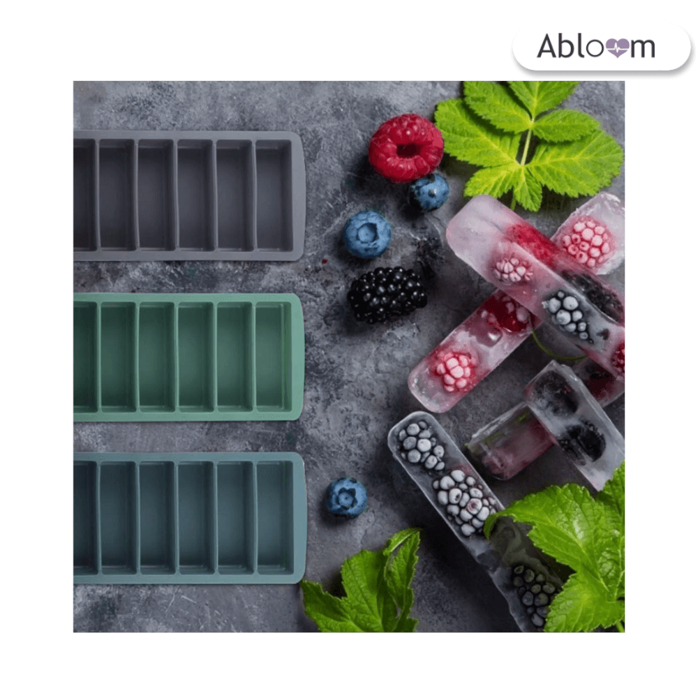 ถาดซิลิโคนแช่แข็งอาหาร  ABLOOM รุ่น 0080039001018 สีดำ_6