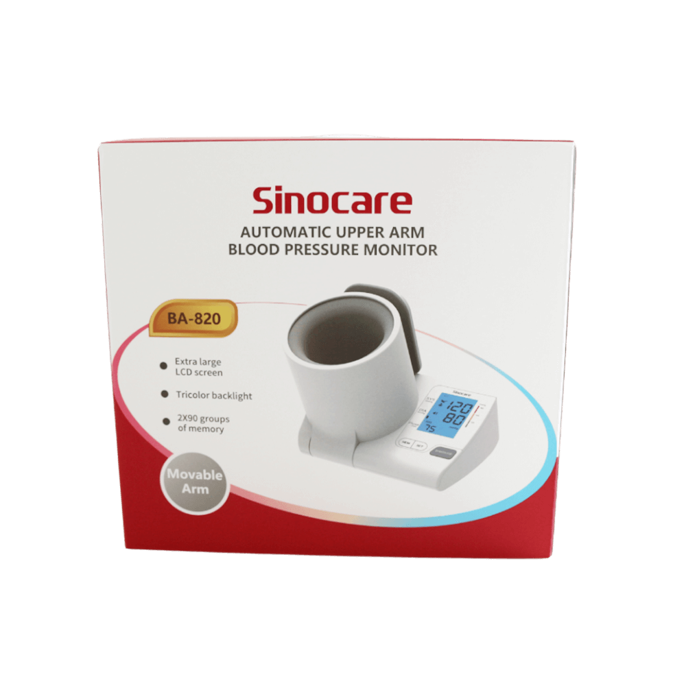 เครื่องวัดความดันดิจิตอล แบบสอดแขน SINOCARE รุ่น BA-820 0040101003012_7