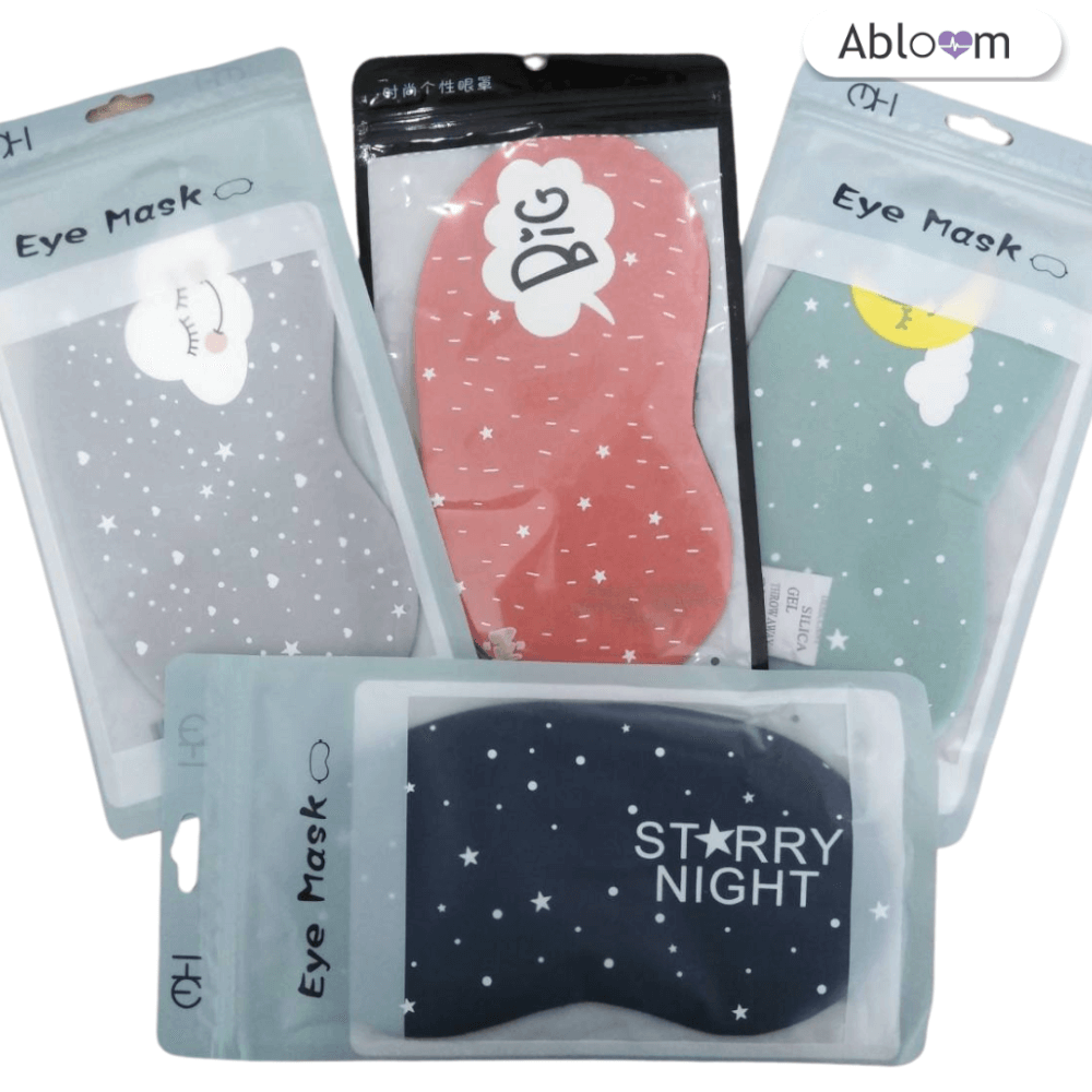 ผ้าปิดตา พร้อมเจล ABLOOM 0040033001018_เขียว(ลายพระจันทร์)_9