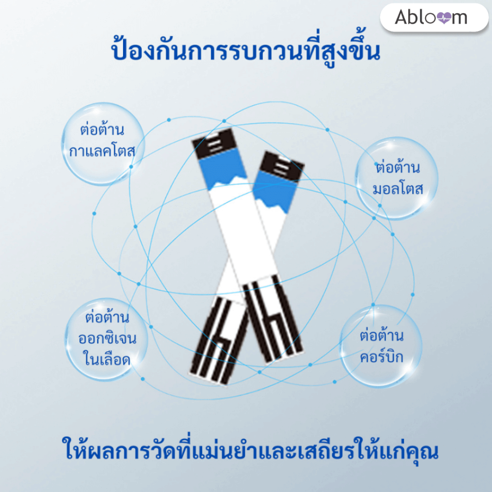 เครื่องวัดระดับน้ำตาลในเลือด และยูริก SINOCARE รุ่น SAFE AQ UG 0070071003019