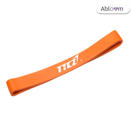 ยางยืด ออกกำลังกายแบบวงกลม  ABLOOM  0150029004012  แรงต้าน 30-80 LB ส้ม_0