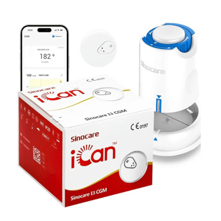 เครื่องตรวจน้ำตาลแบบต่อเนื่อง SINOCARE รุ่น  ICAN CGM 0070090003014_0