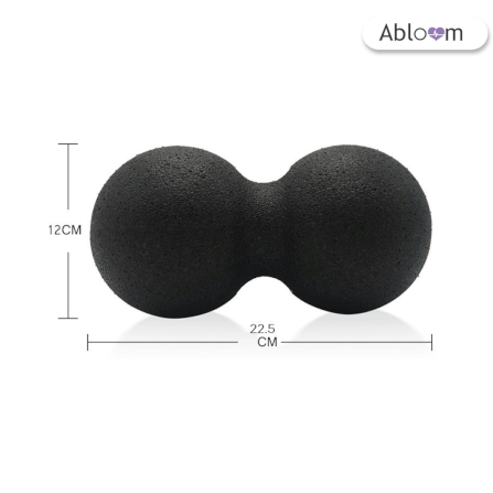 ลูกบอลนวด ทรงถั่ว  EPP  ABLOOM  0140016004019_ดำ_1