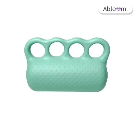 อุปกรณ์บริหารมือ ABLOOM รุ่น ล็อคนิ้ว 4 ช่อง สีเขียวพาสเทล_1