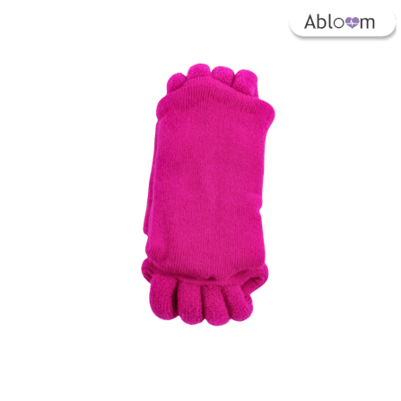 ถุงเท้าใส่นอน แบบแยกนิ้ว ABLOOM 0040013012010_สีชมพู_2