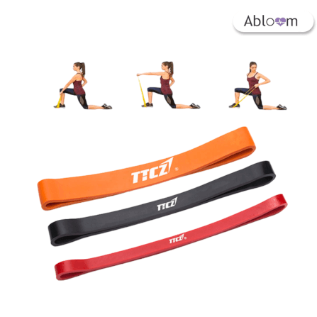 ยางยืดออกกำลังกายแบบกลม ABLOOM 0150029004012 แรงต้าน 18-65 LB สีดำ_2