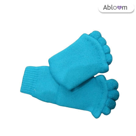 ถุงเท้าใส่นอน แบบแยกนิ้ว ABLOOM  0040013018012_สีฟ้า_3