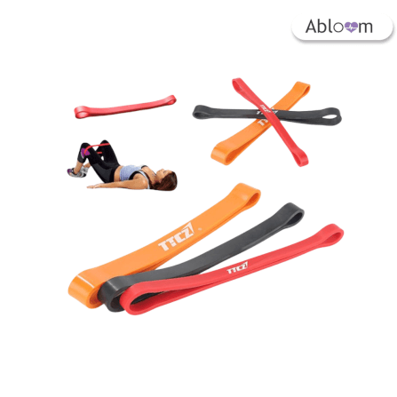 ยางยืดออกกำลังกายแบบกลม ABLOOM 0150029004012 แรงต้าน 18-65 LB สีดำ_3
