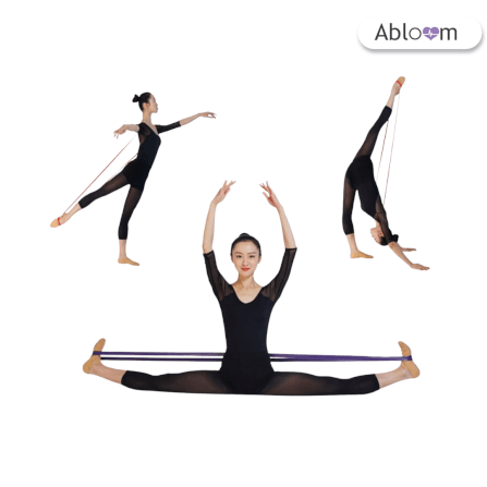 ยางยืดออกกำลังกายแบบกลม ABLOOM 0150028008011 หน้ากว้าง 5 ซม .สีเขียว_3